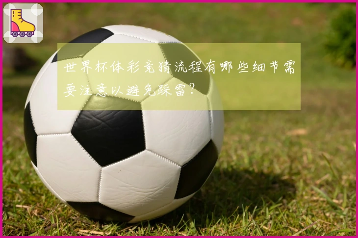 世界杯体彩竞猜流程有哪些细节需要注意以避免踩雷？